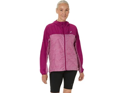 ASICS Damen Jacke FUJITRAIL PACKABLE WINDBREAKER Lila