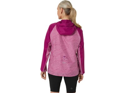 ASICS Damen Jacke FUJITRAIL PACKABLE WINDBREAKER Lila