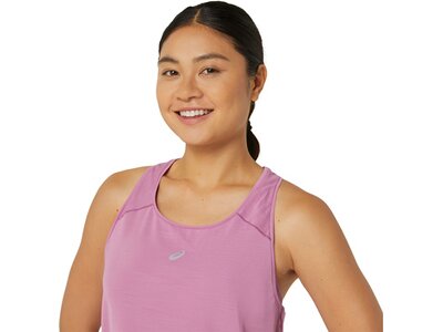 ASICS Damen T-Shirt ROAD TANK Pink