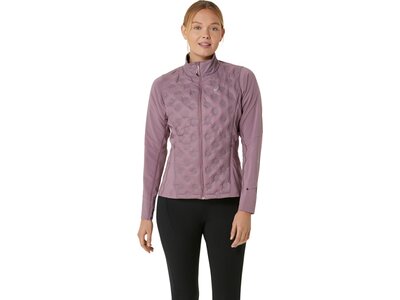 ASICS Damen Jacke ROAD WINTER JACKET Grau