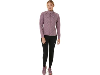 ASICS Damen Jacke ROAD WINTER JACKET Grau