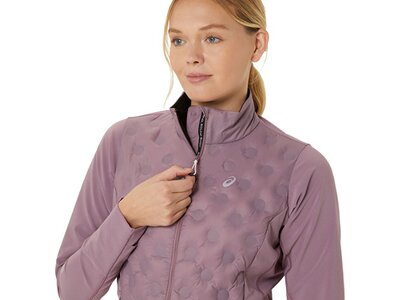 ASICS Damen Jacke ROAD WINTER JACKET Grau