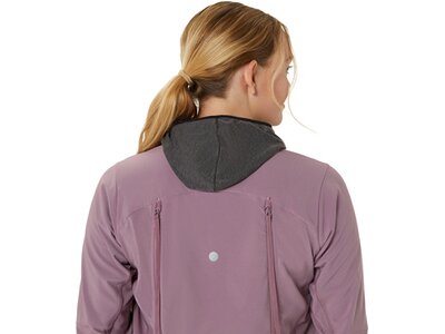 ASICS Damen Jacke ROAD WINTER JACKET Grau
