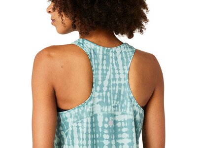 ASICS Damen T-Shirt ROAD ALL OVER PRINT TANK Grau