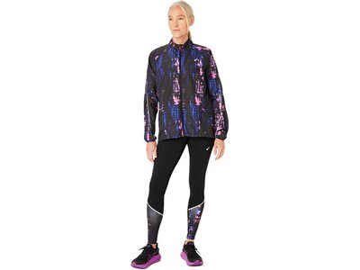 ASICS Damen Jacke ROAD LITE-SHOW PACKABLE JACKET Grau