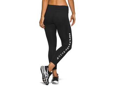 ASICS Damen Tights KATAKANA CROP TIGHT Schwarz