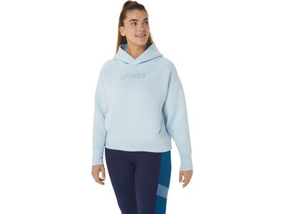 ASICS Damen Shirt NAGINO HOODIE Blau
