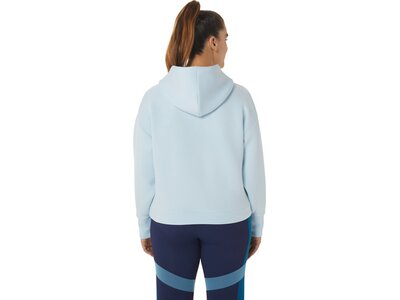 ASICS Damen Shirt NAGINO HOODIE Blau