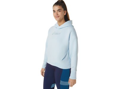 ASICS Damen Shirt NAGINO HOODIE Blau