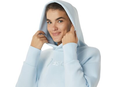 ASICS Damen Shirt NAGINO HOODIE Blau