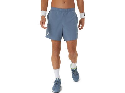 ASICS Herren Shorts MEN MATCH 7IN SHORT Grau