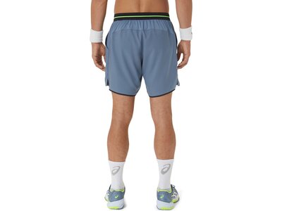 ASICS Herren Shorts MEN MATCH 7IN SHORT Grau