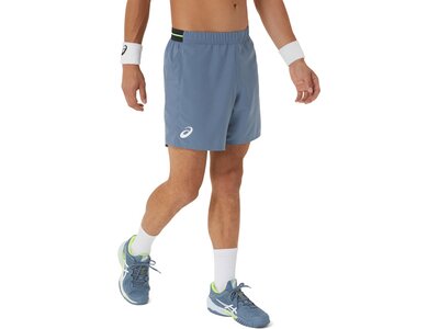 ASICS Herren Shorts MEN MATCH 7IN SHORT Grau