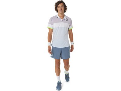 ASICS Herren Shorts MEN MATCH 7IN SHORT Grau