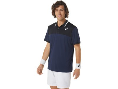 ASICS Herren Shirt MEN COURT POLO SHIRT pink