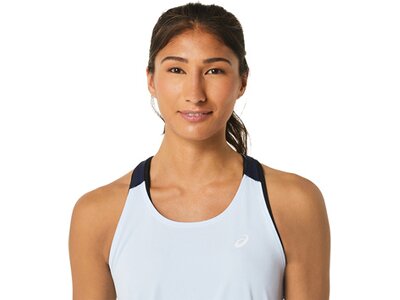 ASICS Damen Shirt WOMEN COURT TANK Grau