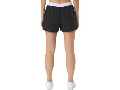 ASICS Damen Shorts WOMEN COURT SHORT Schwarz