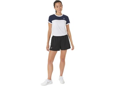 ASICS Damen Shorts WOMEN COURT SHORT Schwarz