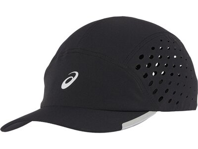 ASICS Kinder Mütze ULTRA LIGHTWEIGHT RUNNING CAP Schwarz