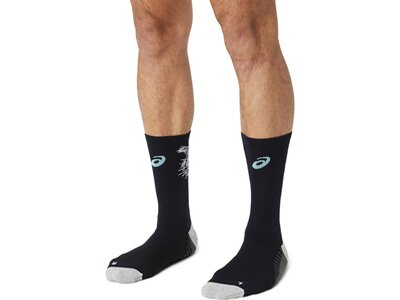 ASICS Kinder Socken PERFORMANCE RUN SOCK CREW Schwarz