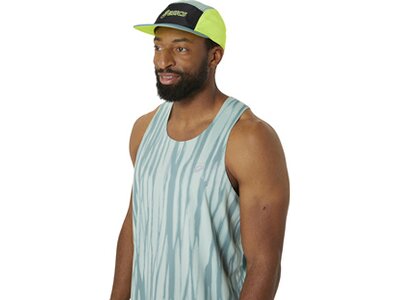 ASICS Kinder Mütze 5 PANEL CAP Grau