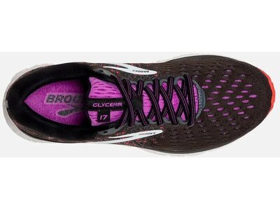 BROOKS Damen Laufschuhe "Glycerin 17" Schwarz