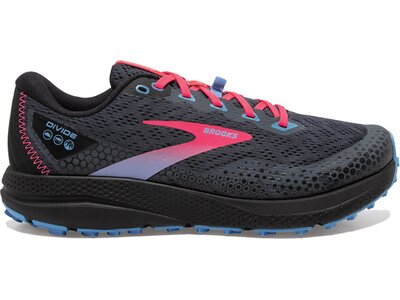 BROOKS Damen Laufschuhe Damen Trailrunningschuhe Divide Schwarz