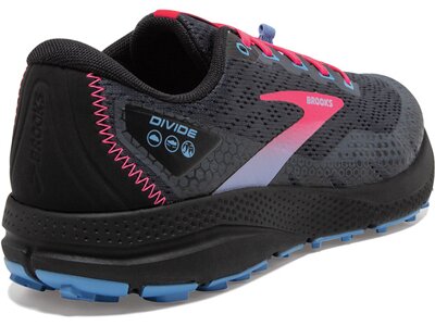 BROOKS Damen Laufschuhe Damen Trailrunningschuhe Divide Schwarz