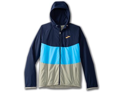 BROOKS Herren Funktionsjacke Canopy Blau