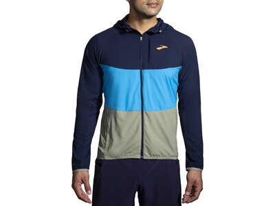 BROOKS Herren Funktionsjacke Canopy Blau
