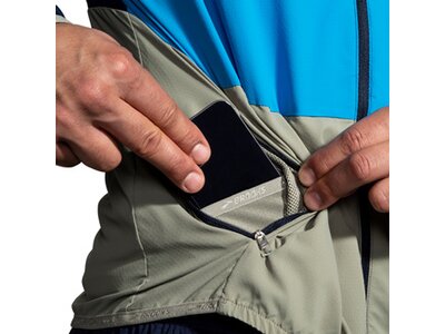 BROOKS Herren Funktionsjacke Canopy Blau