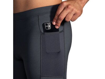 BROOKS Herren Tights Run Visible Tight Grau