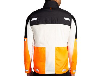 BROOKS Herren Weste Run Visible Insulated Vest 2.0 Weiß