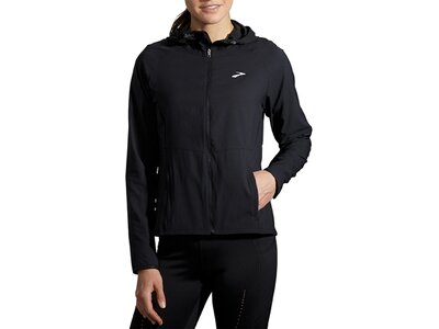 BROOKS Damen Funktionsjacke Canopy Schwarz