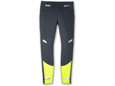 BROOKS Damen Hose Run Visible Tight Grau