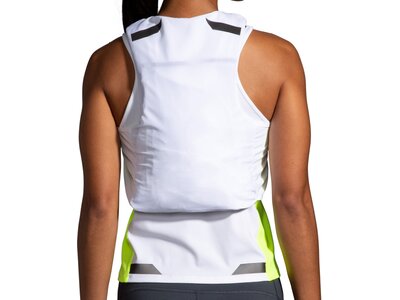 BROOKS Damen Funktionsjacke Run Visible Convertible Jacket Weiß