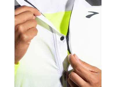BROOKS Damen Funktionsjacke Run Visible Convertible Jacket Weiß
