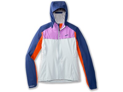 BROOKS Damen Schlupfjacke High Point Waterproof Jacket Bunt