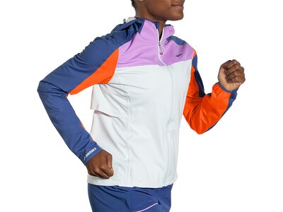 BROOKS Damen Schlupfjacke High Point Waterproof Jacket Bunt