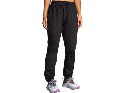 BROOKS Damen Hose High Point Waterproof Schwarz
