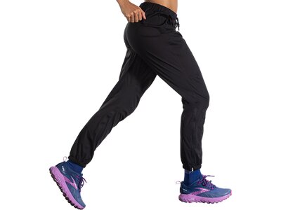 BROOKS Damen Hose High Point Waterproof Schwarz