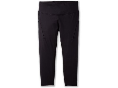 BROOKS Damen Hose Spark Capri Schwarz