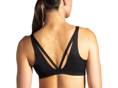 BROOKS Damen BH Dare Strappy Run Bra Schwarz