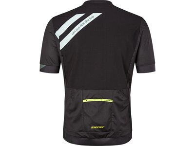 ZIENER Herren Fahrradtrikot NELIS man (tricot) Schwarz