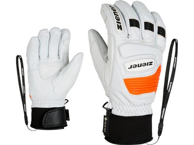ZIENER Herren Handschuhe Guard Gtxr+gore Grip Pr Glove Ski Alpine Weiß 