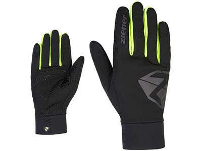 ZIENER Herren Handschuhe DOJAN TOUCH bike glove Schwarz