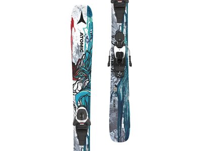 ATOMIC Kinder All-Mountain Ski BENT JR 110-130 + L 6 GW Bl/R Blau