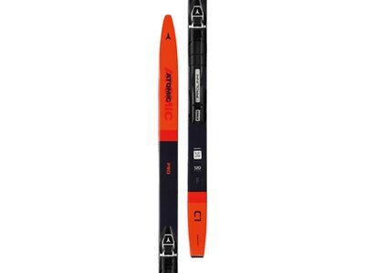 ATOMIC Kinder Langlauf Ski PRO C1 GRIP JR + PLK ACS Schwarz