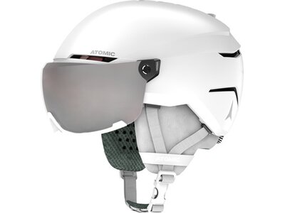 ATOMIC Kinder Skihelm SAVOR VISOR JR Weiß