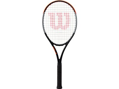 WILSON Herren Tennisschläger BURN 100 V4.0 TNS RKT Weiß